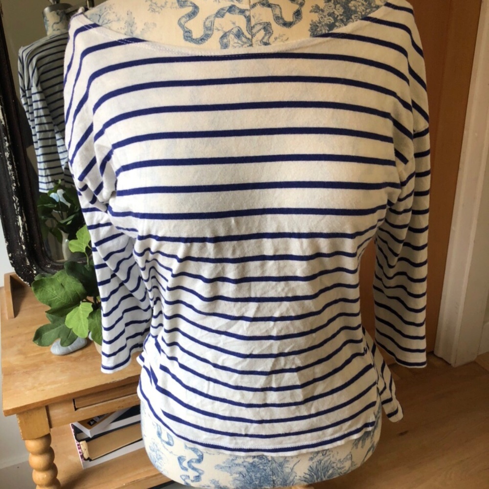 Long Sleeve Striped Zara Top